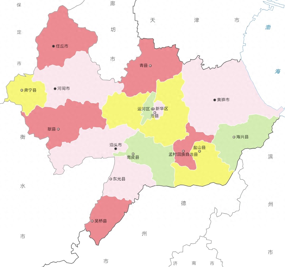 河北省行政区划（最新）