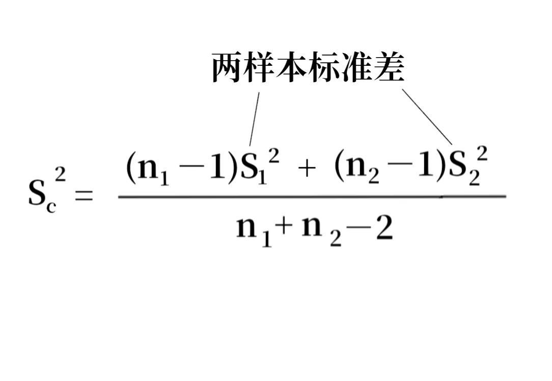 t检验公式怎么计算（t检验计算统计量公式）